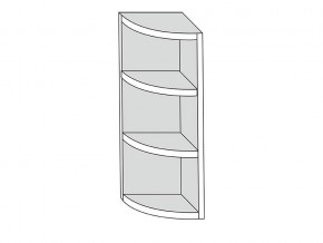 19.30.0р Полка угловая (h=913) радиусная  ЛДСП УНИ в Симе - sim.magazinmebel.ru | фото