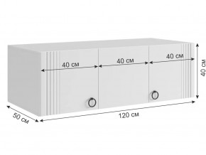 Антресоль трехдверная 117.01 Ева в Симе - sim.magazinmebel.ru | фото - изображение 2