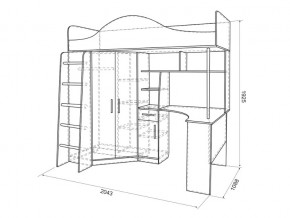 Детский комплекс Амели в Симе - sim.magazinmebel.ru | фото - изображение 2