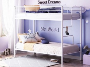 Двухъярусная кровать Севилья-4 белый в Симе - sim.magazinmebel.ru | фото