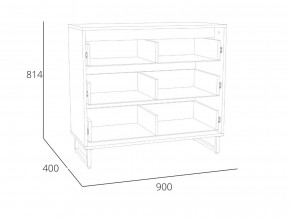 Комод Фолк НМ 014.25 в Симе - sim.magazinmebel.ru | фото - изображение 3