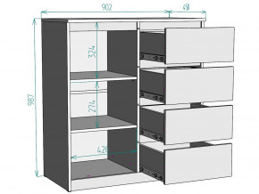 Комод Мальта K115 в Симе - sim.magazinmebel.ru | фото - изображение 3