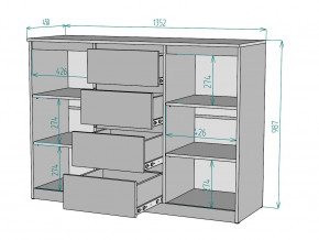 Комод Мальта K118 в Симе - sim.magazinmebel.ru | фото - изображение 3