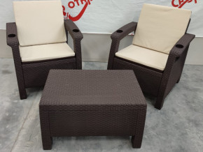 Комплект на балкон Yalta Premium Balcony Set в Симе - sim.magazinmebel.ru | фото