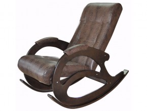 Кресло-качалка К 5/1 коричневый крокодил в Симе - sim.magazinmebel.ru | фото