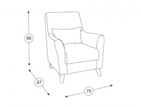 Кресло Либерти ТК 235 в Симе - sim.magazinmebel.ru | фото - изображение 2