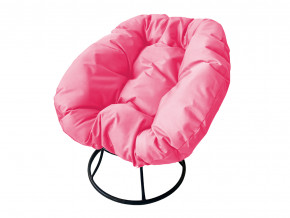 Кресло Пончик без ротанга розовая подушка в Симе - sim.magazinmebel.ru | фото
