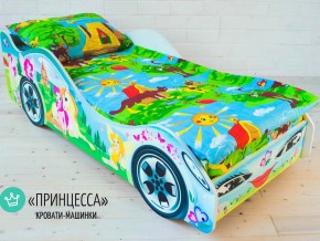 Кровать детская машинка Принцесса в Симе - sim.magazinmebel.ru | фото