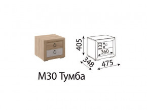 М30 Тумба прикроватная в Симе - sim.magazinmebel.ru | фото