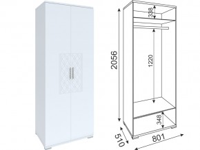 Модуль №01 Шкаф двухдверный в Симе - sim.magazinmebel.ru | фото