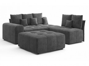 Модульный диван Торонто Вариант 3 Серый в Симе - sim.magazinmebel.ru | фото