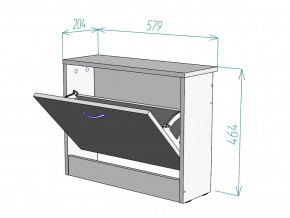 Обувница W89 в Симе - sim.magazinmebel.ru | фото - изображение 3