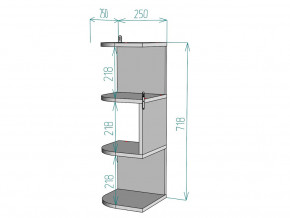 Полка S106 в Симе - sim.magazinmebel.ru | фото - изображение 3