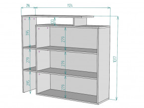 Стеллаж S37 в Симе - sim.magazinmebel.ru | фото - изображение 3