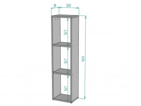 Стеллаж S93 в Симе - sim.magazinmebel.ru | фото - изображение 3