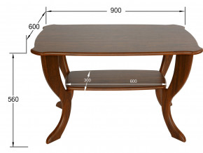 Стол журнальный Маэстро СЖ-01 орех в Симе - sim.magazinmebel.ru | фото - изображение 2