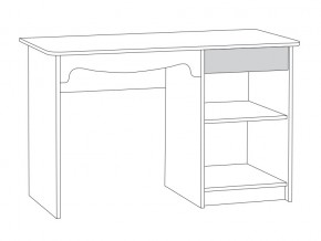 Стол письменный 12.24 Флоренция в Симе - sim.magazinmebel.ru | фото - изображение 2