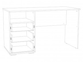 Стол письменный Банни НМ 041.40 фасад Бисквит в Симе - sim.magazinmebel.ru | фото - изображение 4