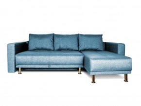 Угловой диван серо-синий с подлокотниками Некст denim в Симе - sim.magazinmebel.ru | фото