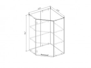 ВУ9 Модуль верхний Угловой МВУ9 в Симе - sim.magazinmebel.ru | фото